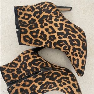Sam Edelman leopard hair boots